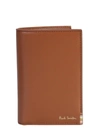 PAUL SMITH BROWN LEATHER WALLET,D6130064-AD06-C7D7-DB07-76E56B3244C6