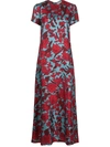 LA DOUBLEJ FLORAL PRINT SWING DRESS