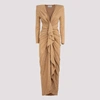 ALEXANDRE VAUTHIER ALEXANDRE VAUTHIER EMBELLISHED DRAPED DRESS