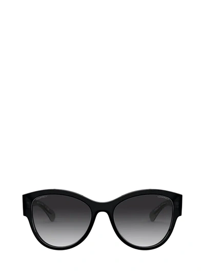 Pre-owned Chanel Trouseros Sunglasses In Black
