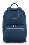 Briggs & Riley Rhapsody Essential Water Resistant Nylon Backpack In Navy