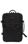Bric's X-travel Montagna Travel Backpack In Black Black