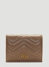 GUCCI GUCCI GG MARMONT CARD CASE WALLET