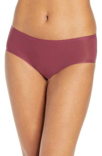Chantelle Lingerie Soft Stretch Seamless Hipster Panties In Purple