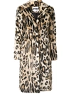 APPARIS KARLIE LEOPARD FAUX-FUR COAT