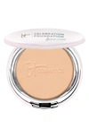 IT COSMETICS CELEBRATION FOUNDATION ILLUMINATION™ FULL COVERAGE ANTI-AGING HYDRATING POWDER FOUNDATION,S53320