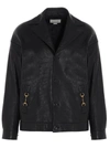 GUCCI GUCCI HORSEBIT DETAIL LEATHER JACKET