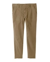 Nili Lotan Jenna Cropped Cotton-blend Slim-leg Trousers In Olive Green