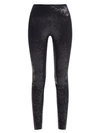 Commando Sequin Sequin Leggings In Black