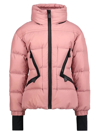 Moncler Kids Down Jacket For Girls In Pink