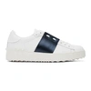 VALENTINO GARAVANI WHITE & NAVY VALENTINO GARAVANI ROCKSTUD OPEN trainers