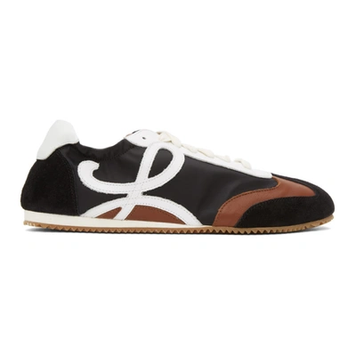 Loewe Black & Brown Ballet Runner Sneakers