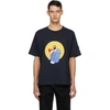 MONCLER GENIUS 1 MONCLER JW ANDERSON NAVY LOONEY TUNES EDITION SYLVESTER T-SHIRT