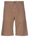 Department 5 Man Shorts & Bermuda Shorts Khaki Size 31 Cotton, Elastane In Beige