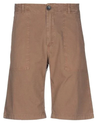 Department Five Department 5 Man Shorts & Bermuda Shorts Khaki Size 31 Cotton, Elastane In Beige
