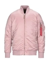 Alpha Industries Bomber In Pastel Pink