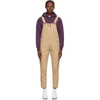 CARHARTT TAN COTTON OVERALL JUMPSUIT