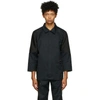 AFFIX AFFIX BLACK DUO-TONE WORK SHIRT