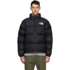 The North Face Solid Color Padded Jacket With Embroidered Logo In Tnf Black