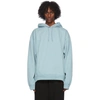 MARTINE ROSE MARTINE ROSE BLUE CLASSIC HOODIE