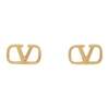 VALENTINO GARAVANI VALENTINO GOLD VALENTINO GARAVANI VLOGO STUD EARRINGS