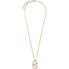 VALENTINO GARAVANI VALENTINO GOLD VALENTINO GARAVANI CHAIN VLOGO NECKLACE