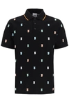 BURBERRY BURBERRY TB MONOGRAM POLO SHIRT