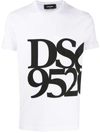 Dsquared2 Anniversary T-shirt With Dsq 95/20 Print In White