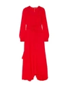 PREEN LINE PREEN LINE WOMAN LONG DRESS RED SIZE S VISCOSE,15067716JH 4
