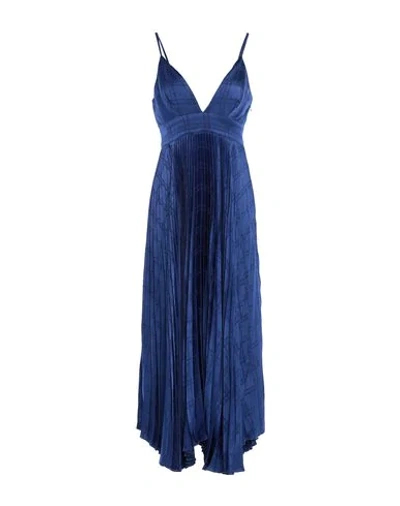 Federica Tosi Midi Dresses In Blue