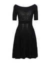 Dsquared2 Short Dresses In Black