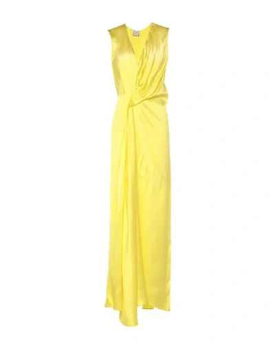 Alysi Long Dresses In Yellow