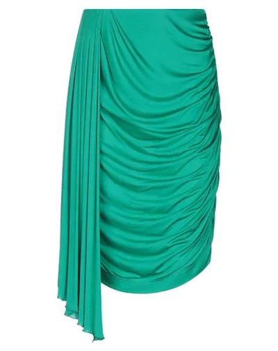 Pinko Midi Skirts In Green