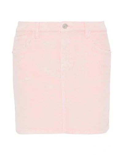 Current Elliott Mini Skirt In Pink