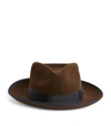 LOCK & CO HATTERS FELT PICKERING TRILBY HAT,15961635