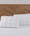 Charisma Luxe Down Alternative Gel Filled Chamber 2-pack Of King Pillows In White