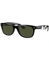 Ray Ban Disney Unisex Polarized Sunglasses, Rb2132 In Black