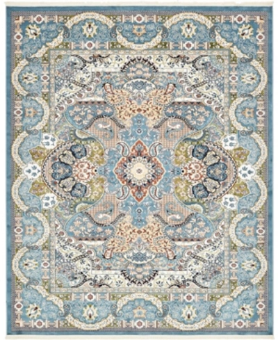Bridgeport Home Zara Zar2 8' X 10' Area Rug In Blue