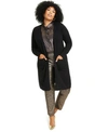 Charter Club Women's 100% Cashmere Open-front Hoodie, Created For Macy's In Classic Black