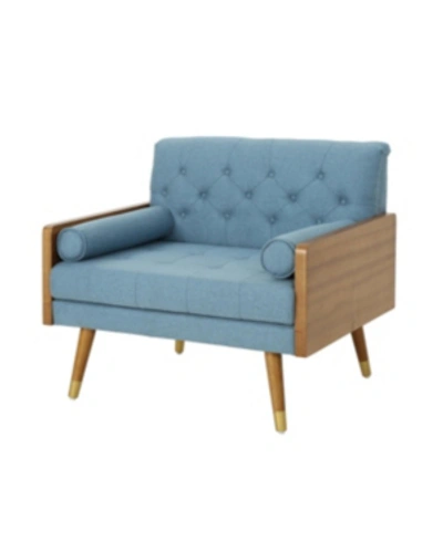 Noble House Logan Club Chair In Blue