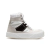 PALM ANGELS SNOW HIGH TOP SNEAKERS,PMIA052F20FAB0010110 White