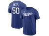Nike Toddler Los Angeles Dodgers Name And Number Player T-shirt - Mookie Betts In Royalblue