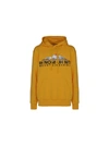 Ih Nom Uh Nit Mountaineering Print Hoodie In Yellow Gold