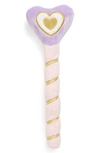 Gund Magical Wand Plush Toy In Pink/ Purple Heart