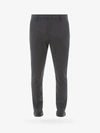Dondup Virgin-wool Tapered Trousers In Grey