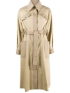 BA&SH ALEXI BELTED TRENCH COAT