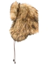 DSQUARED2 EAR-FLAP FURRY HAT