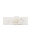 MONNALISA FLORAL APPLIQUÉ RHINESTONE HEADBAND