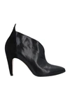 Givenchy Solid Color Ankle Boot With Heel In Black