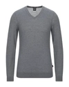 Hugo Boss Sweater In Grey